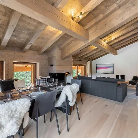 Elegant Pres Des Pistes Avec Sauna, Hammam, Salle De Sport Et Parking Couvert - Fr-1-569-47 Apartment Megeve